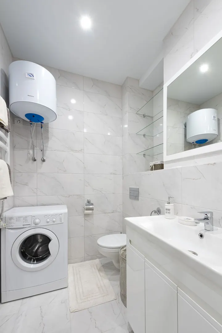 Water heater in a home utility space, water heater installation Fort Myers